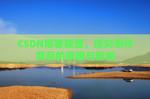 CSDN博客被查，探究事件背后的原因与影响